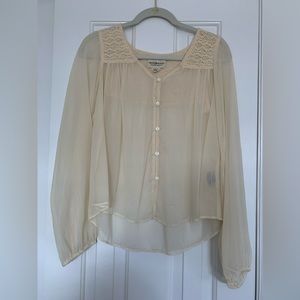 Denim & Supply Ralph Lauren Women’s Cream Blouse S